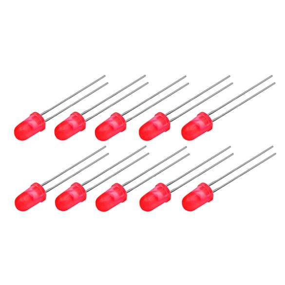  LEDs rouges LED5RL
