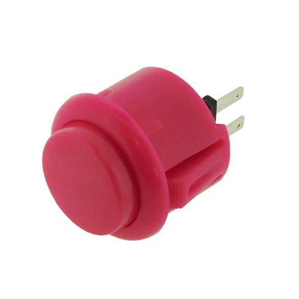  Bouton-poussoir arcade magenta BD23M