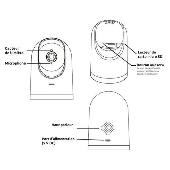  Caméra IP WiFi iM260 518260