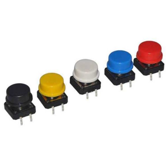 assortiment 25 boutons-poussoirs 