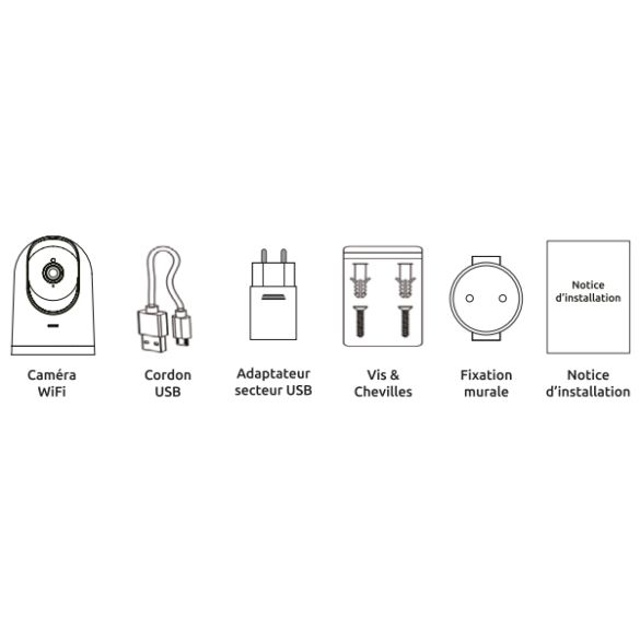  Caméra IP WiFi iM260 518260