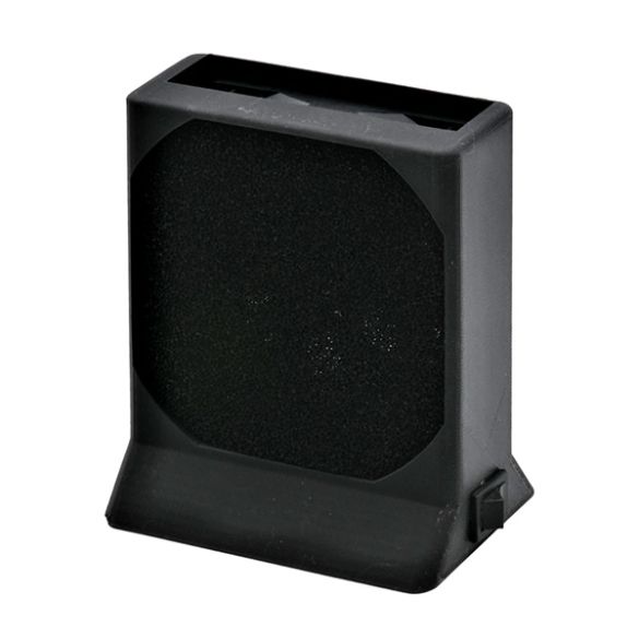 Exemple d'utilisation (ventilateur, filtre et électronique non inclus) 