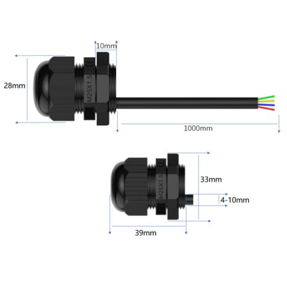  Capteur de lumière étanche RS485 SEN0644