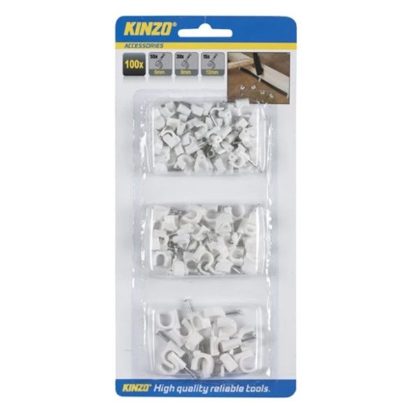  Blister de 100 attaches câbles