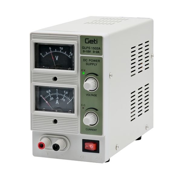  Alimentation à affichage analogique GLPS1502A