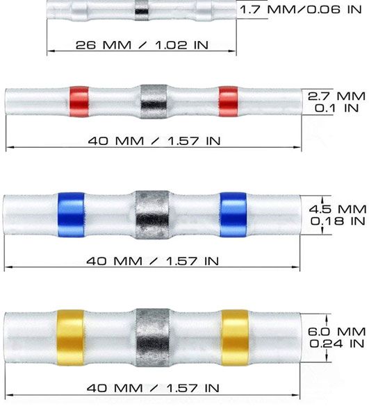  Boîte de 50 gaines thermorétractable