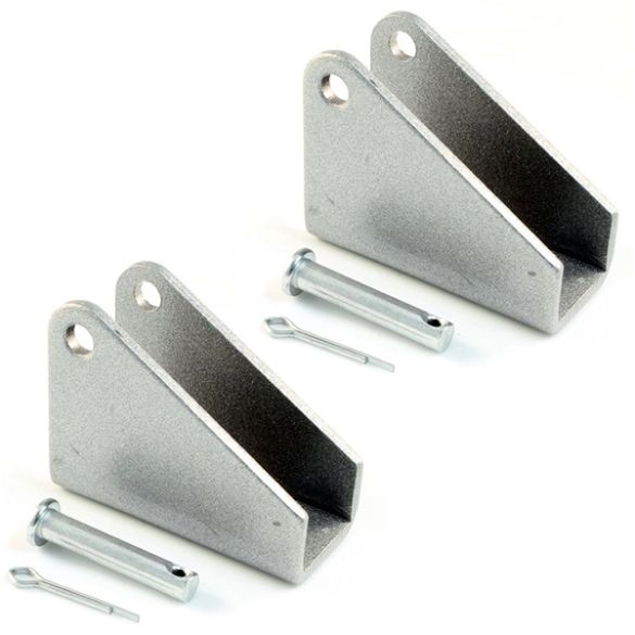  2 pattes de fixation pour actionneur linéaire HFTG2