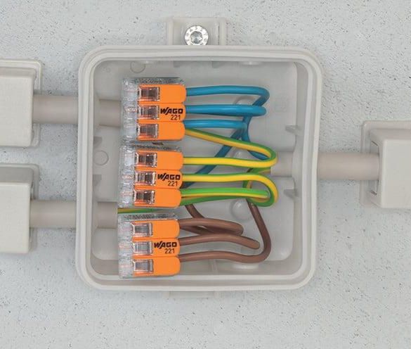  Borne à leviers 221-413