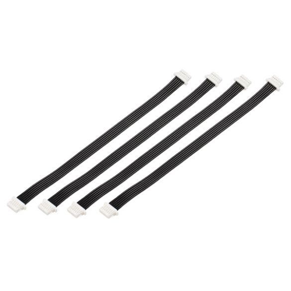  4 cordons JST-SH 1.0 mm 6 contacts