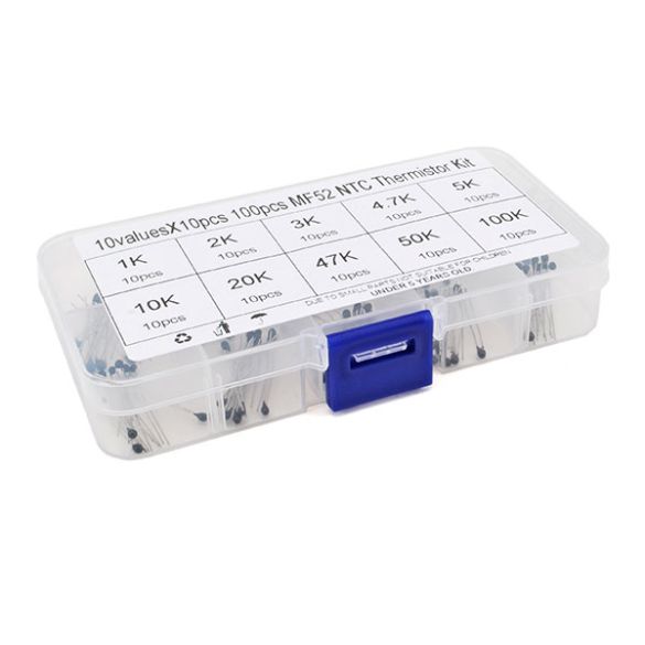 Assortiment de 100 thermistances 