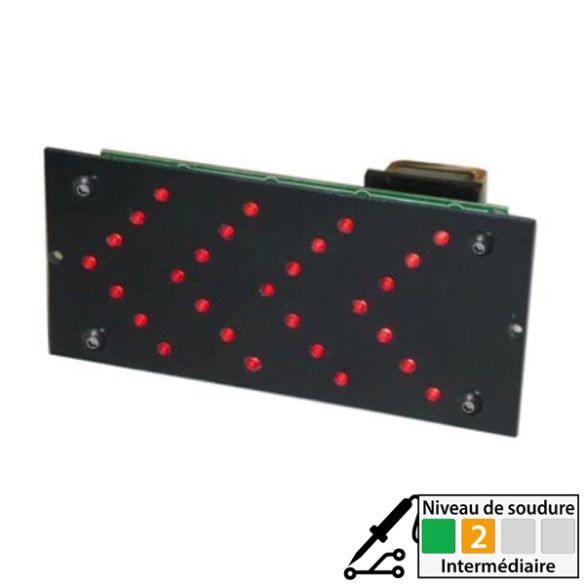 Chevrons à leds animés 