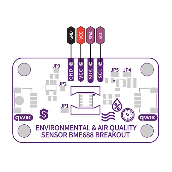  Capteur environnemental BME688 333203