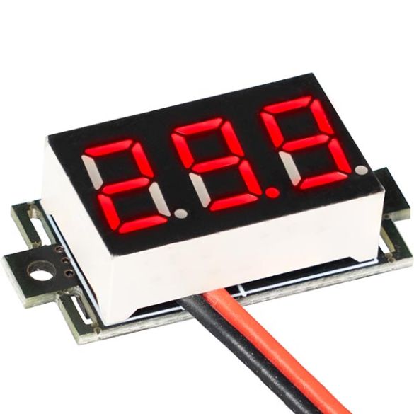 VOLTMETRE DIGITAL 3-30V 