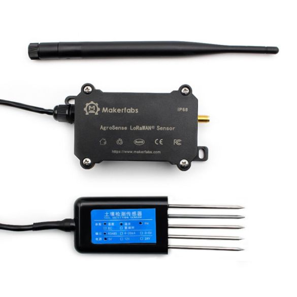  Capteur de t°, HR, de conductivité et de pH du sol AGLWSM02