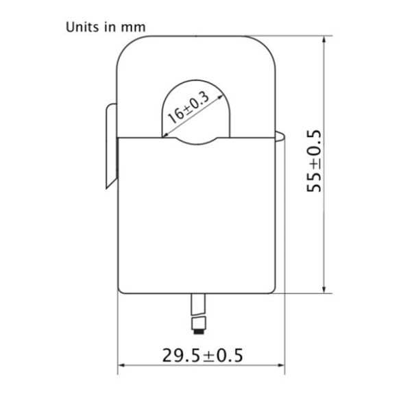  Capteur de courant continu 25 A VCP4114_0