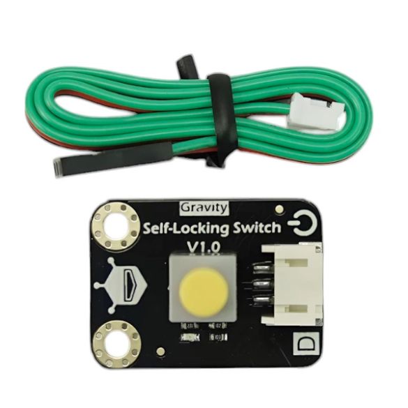  Bouton-poussoir à verrouillage Gravity DFR0423