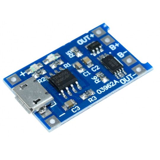  Chargeur Li-Ion 18650 micro-USB GT060