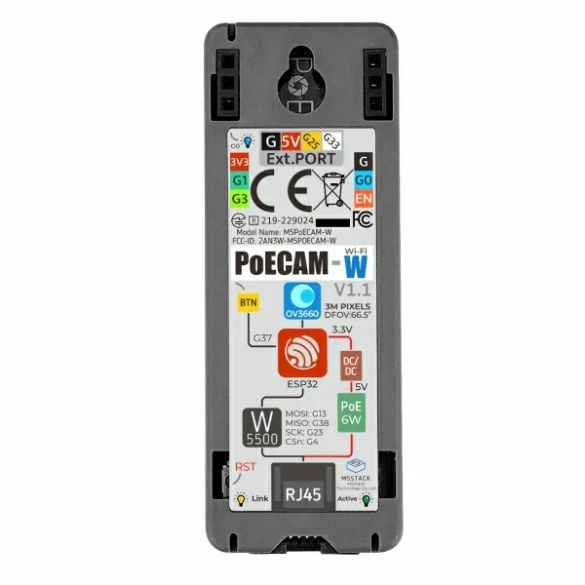  Module caméra connectée PoE U121-B-V11