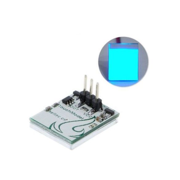 Interrupteur tactile capacitif avec LED 