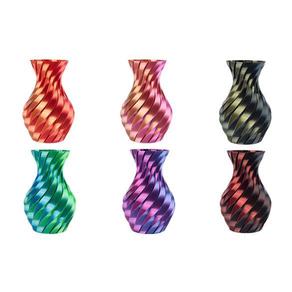  Jeu de 6 bobines de PLA Silk Dual 1,75 mm 300 g 3DP299