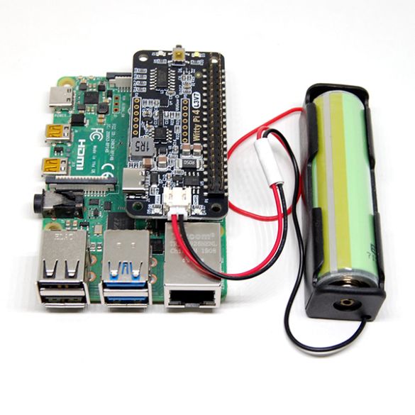 Exemple d'utilisation (accu et coupleur non inclus) 