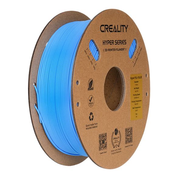 Bobine de fil PLA Bleu 1.75 mm 1 kg 