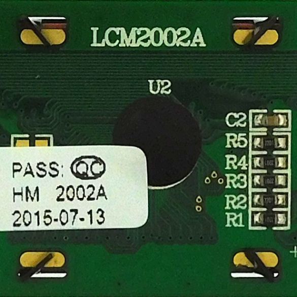  Afficheur bleu 2x20 caractères LCM2002A