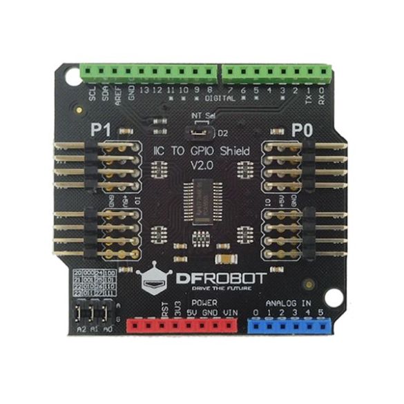  Shield interface I2C - GPIO Gravity V2.0 DFR0013