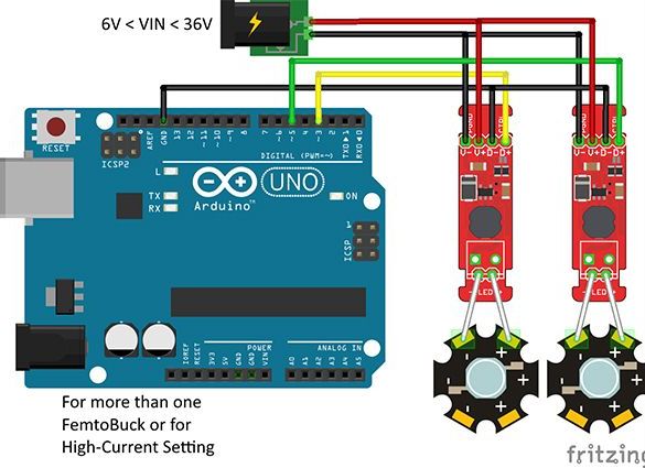  Driver de led de puissance COM-13716