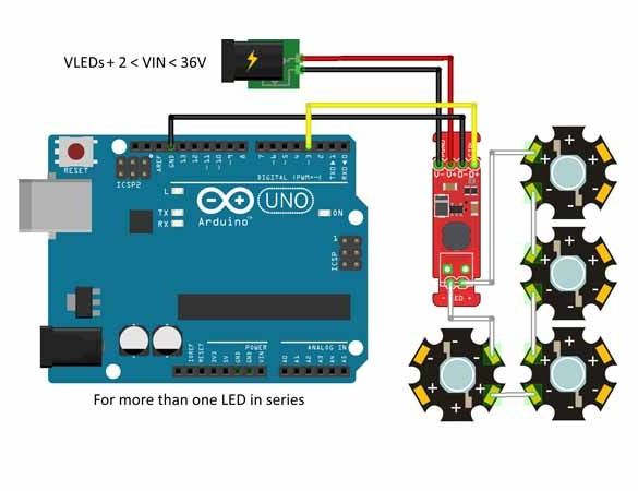  Driver de led de puissance COM-13716