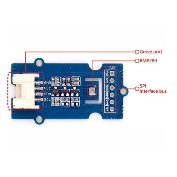  Capteur de pression et de t° Grove 101020192