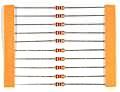  10 résistances 1/4W 470Ω