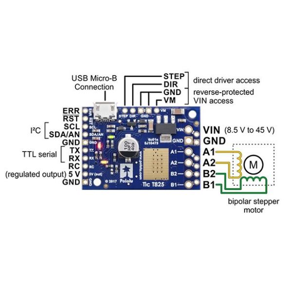  Driver de moteur pas-à-pas 3131