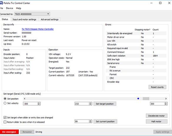  Driver de moteur pas-à-pas 3131