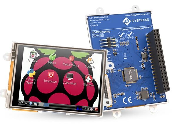  Ecran tactile 3,2'' 4DPi-32-II