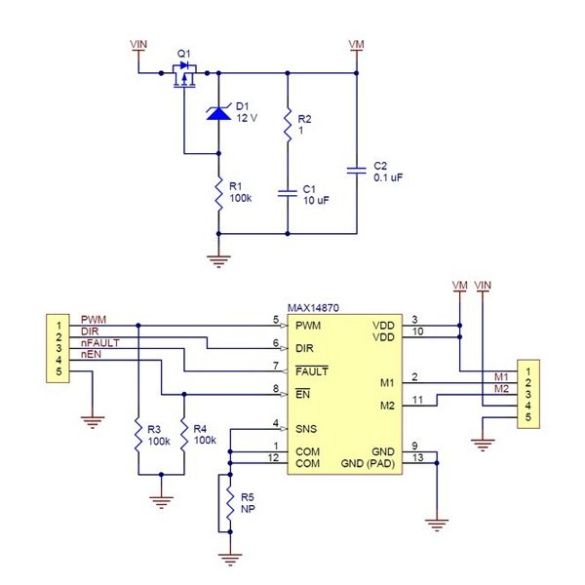  Commande moteur 1 x 1,7 A 2961
