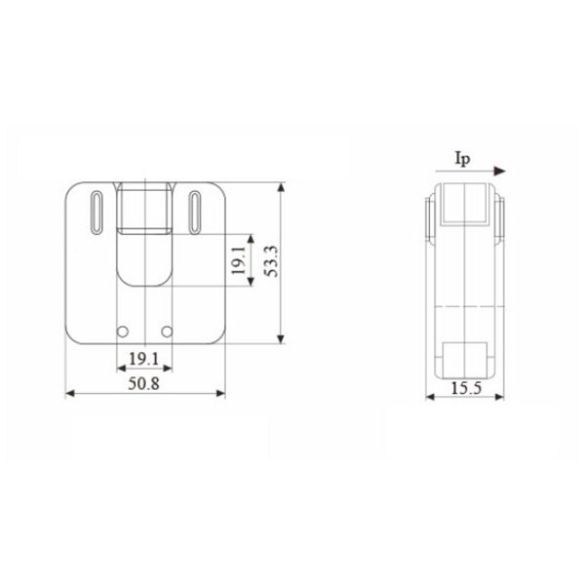  Capteur de courant 200 A SCT019