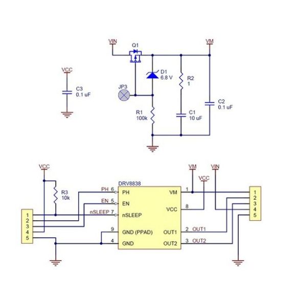  Commande moteur CC 1 x 1,7A 2990