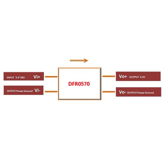  Régulateur 3,3 Vcc DFR0570