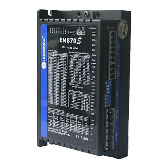  Driver de moteur pas-à-pas EM870S