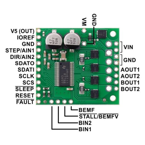  Driver de moteur pas-à-pas 36v4 3730