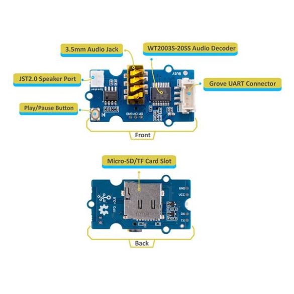  Module MP3 V3.0 Grove 107020069