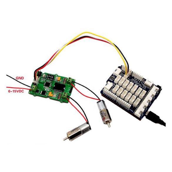  Commande I2C de 2 moteurs CC Grove 105020093