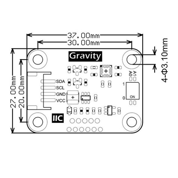  Capteur d'ozone Gravity SEN0321