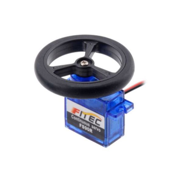  Paire de roues noires 40 x 7 mm 4905