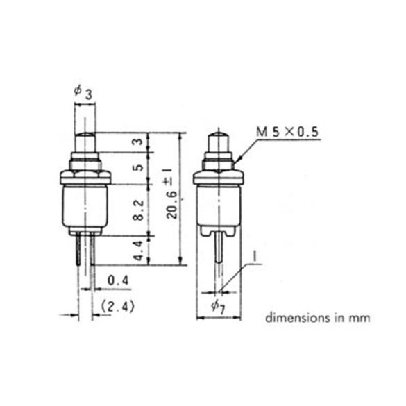  Bouton-poussoir R1381R
