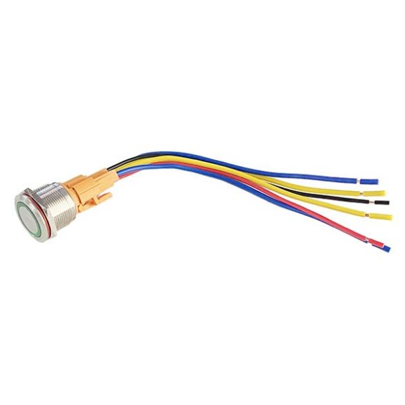  Bouton-poussoir IP67 BT22B-M-R