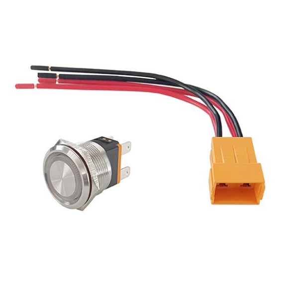  Bouton-poussoir bipolaire  IP67 BT22C-M-R