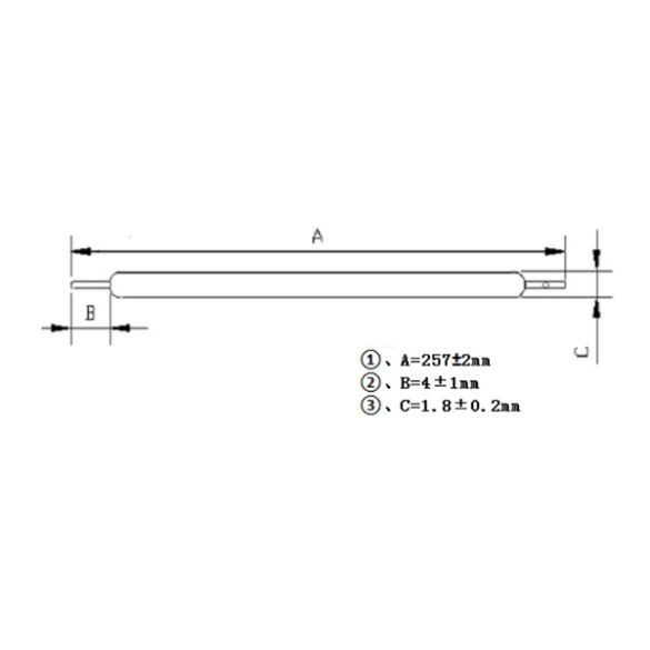 5 filaments à LEDs FLEX3V-R