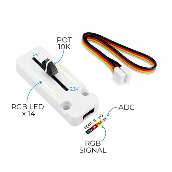  Module potentiomètre à glissière U123